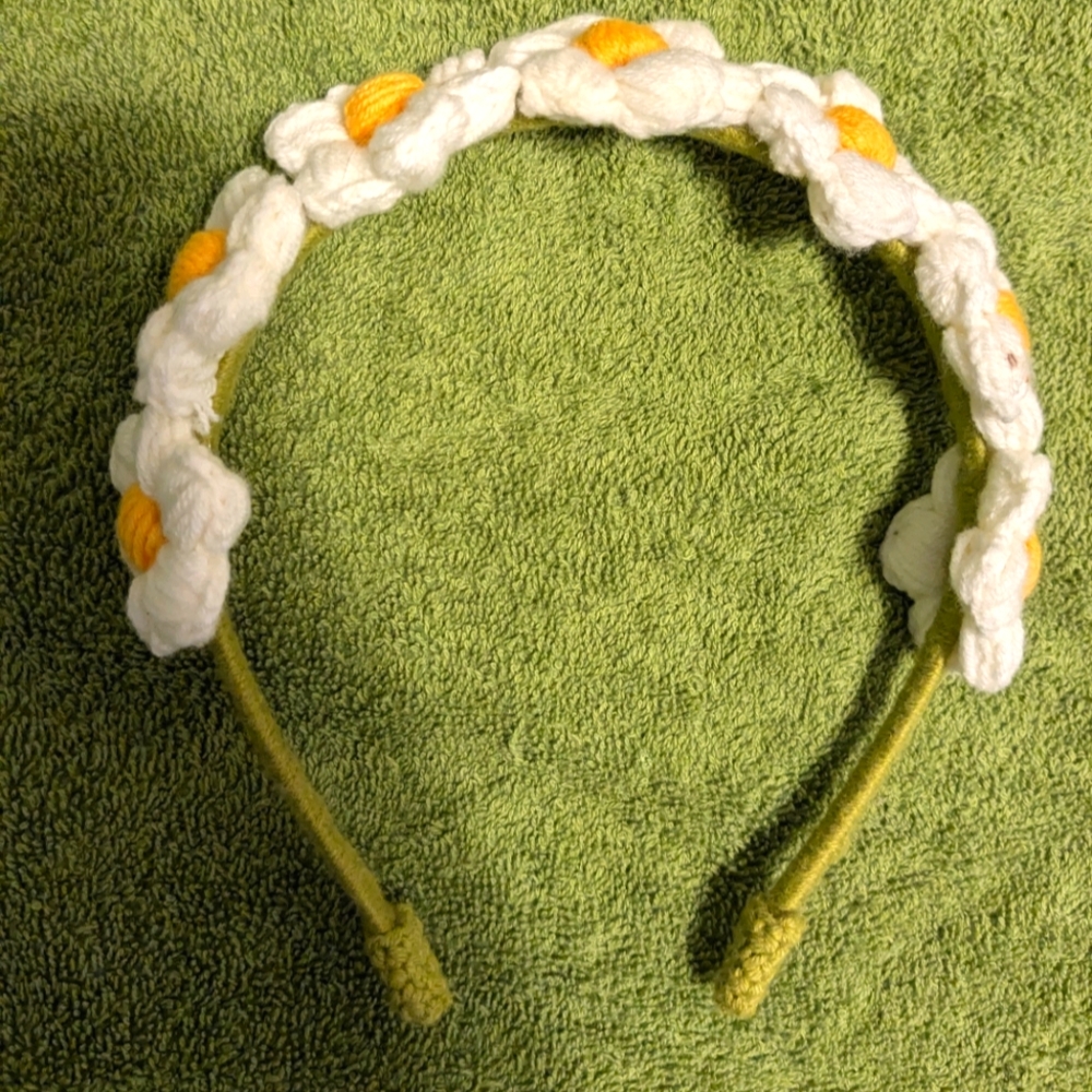 Handmade flower headband